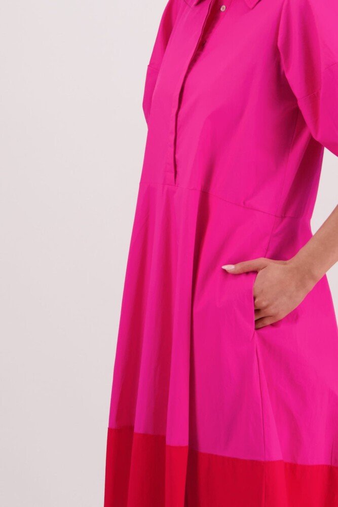 Brairwood - Tamsin Red/Pink Shirt Dress - Image 5