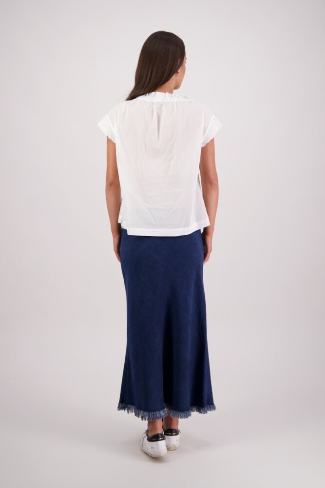 Briarwood - Tashi Tencel Denim Skirt - Image 7