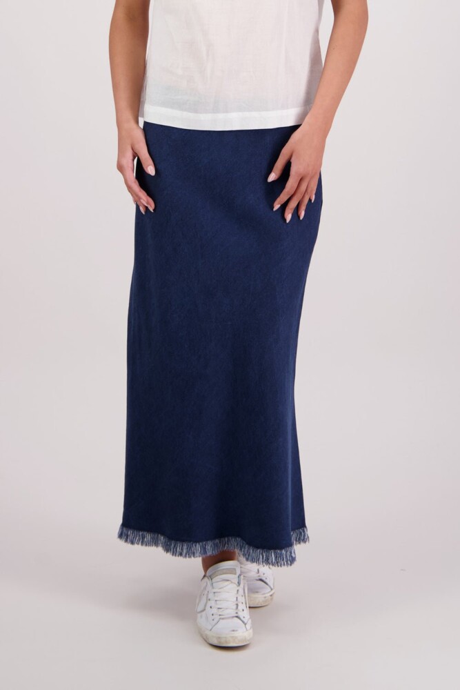 Briarwood - Tashi Tencel Denim Skirt - Image 5