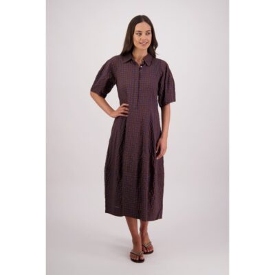 Briarwood - Tatum Brown/Ink Shirt Dress