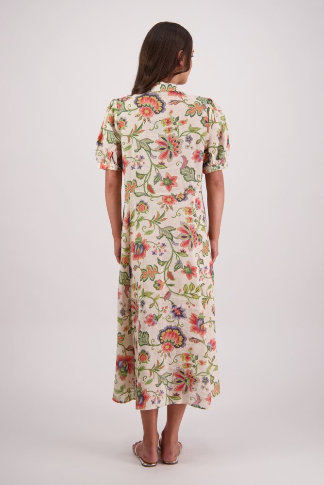 Briarwood - Thelma Jacobean Ramie Shirt Dress - Image 3