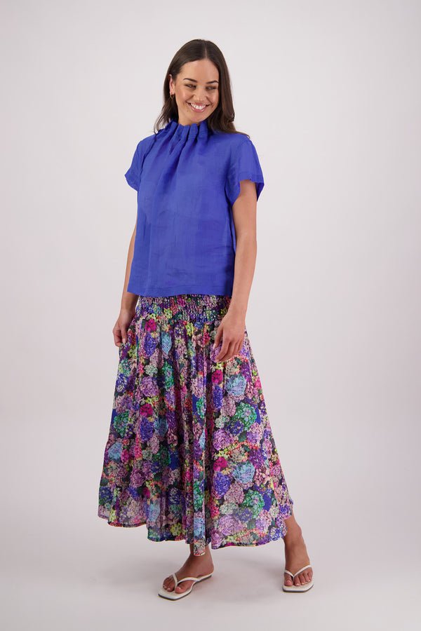 Briarwood - Pandora Hydrangea Ramie Skirt - Image 2