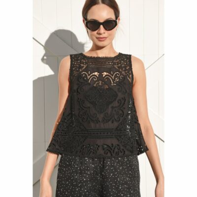 Trelise Cooper - Top Table Top - Black