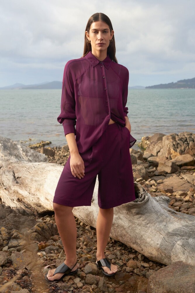 Elk - Alema Shirt - Shiraz - Image 6