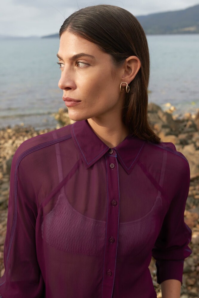 Elk - Alema Shirt - Shiraz - Image 7