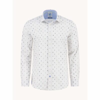 A Fish Named Fred - Shirt Van Gogh Pattern - Sand