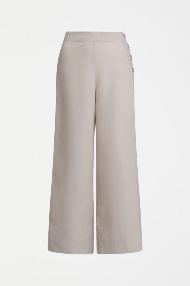 Elk - Hersom Linen Pant - Flax - Image 5