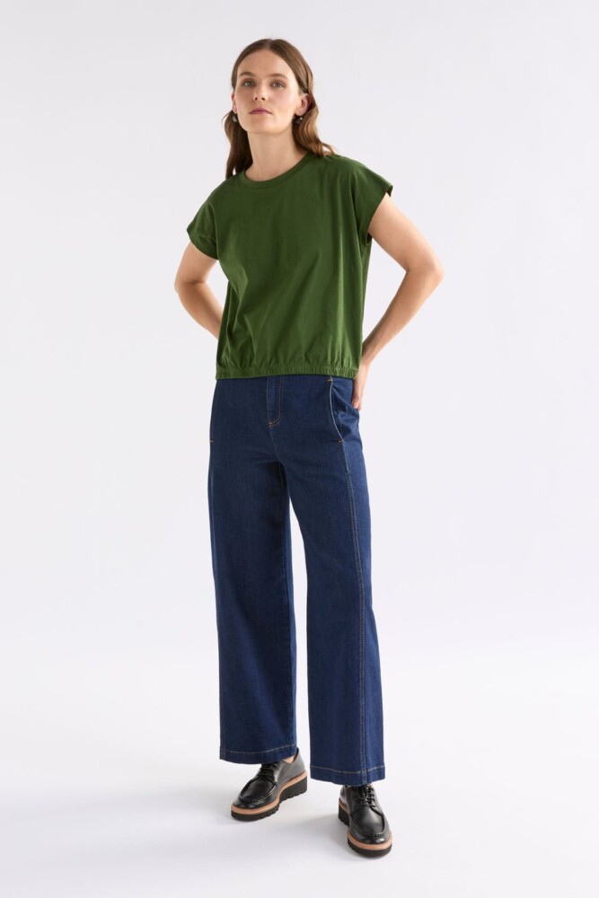 Elk - Kruis Tee - Olive - Image 2