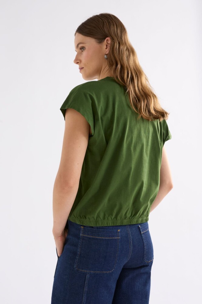 Elk - Kruis Tee - Olive - Image 3