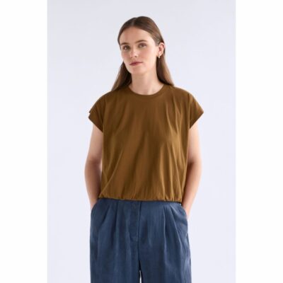 Elk - Kruis Tee - Dark Toffee