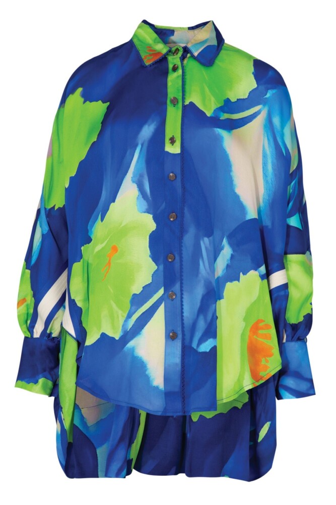 Cooper - Living the Dream Shirt - Blue/Lime - Image 7