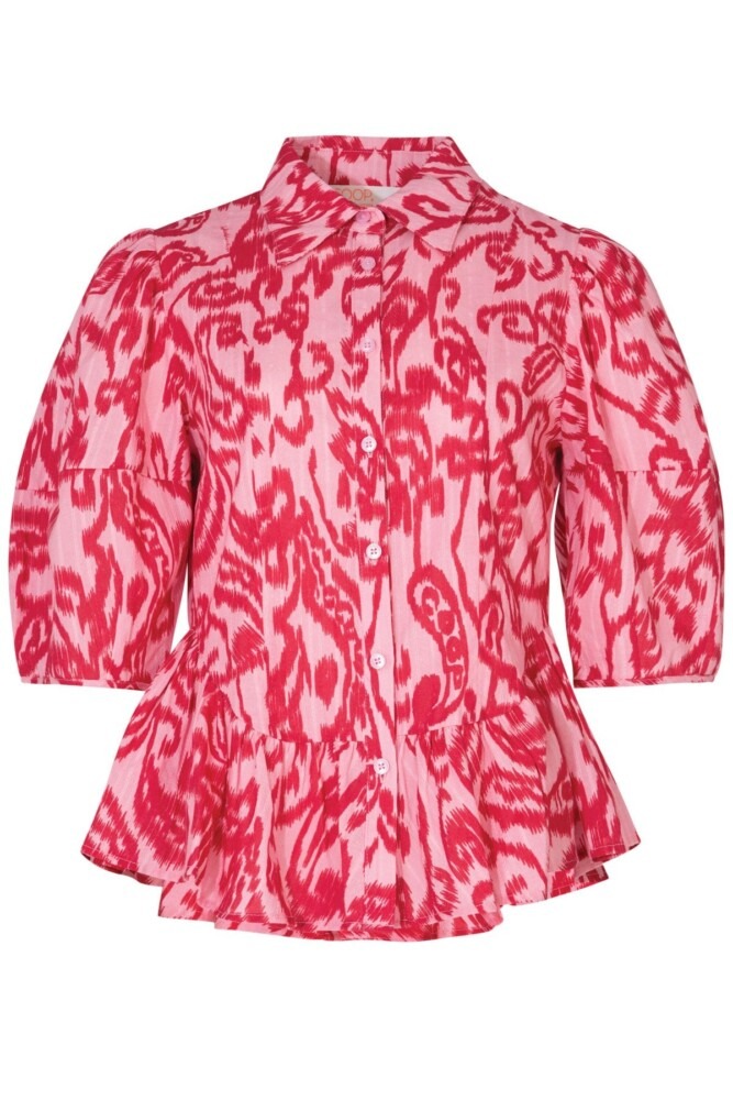 Coop - Hem-ishere Top - Pink/Berry - Image 4
