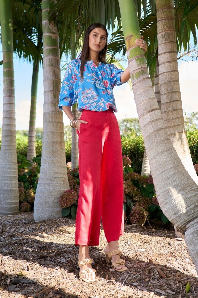 Loobie's Story - Aisha Shirt - Azure Multi - Image 2