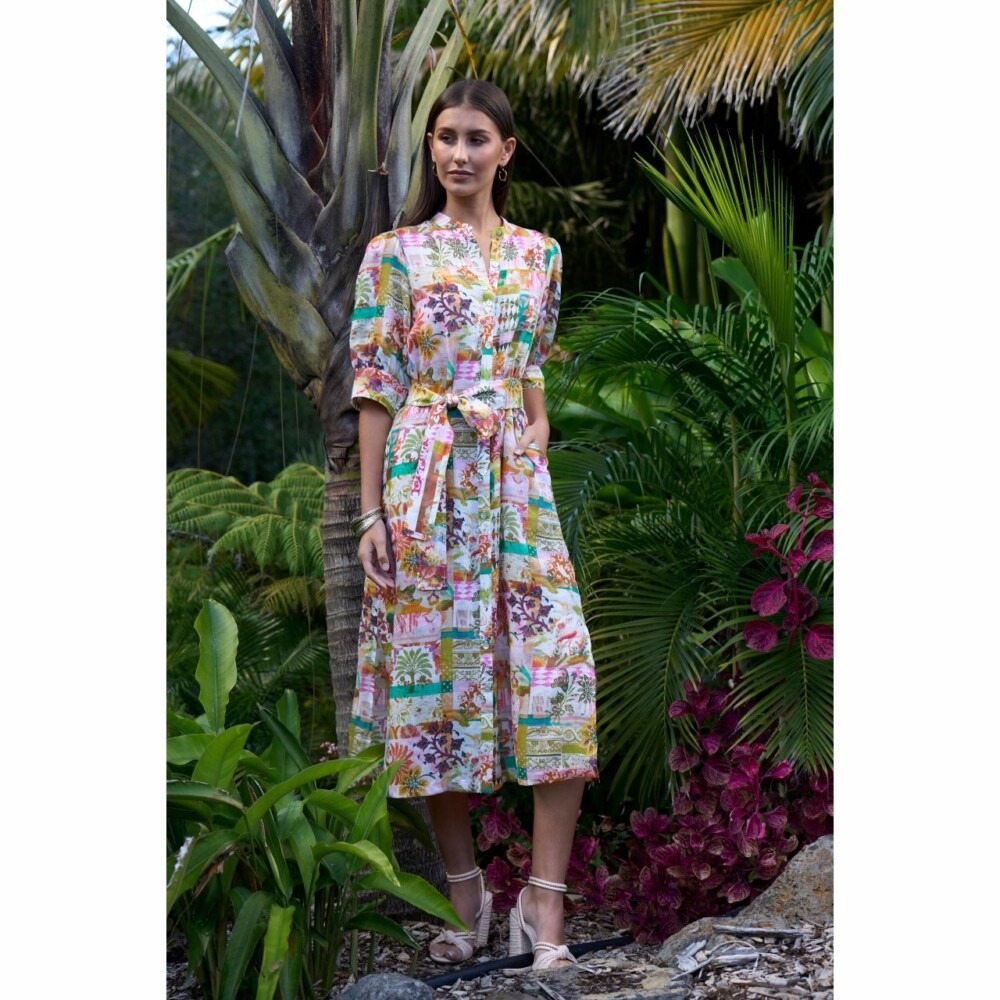 Loobie's Story - Estella Shirt Dress - Multi