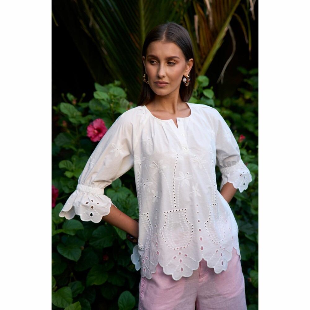 Loobie's Story - Dragonfly Top - White