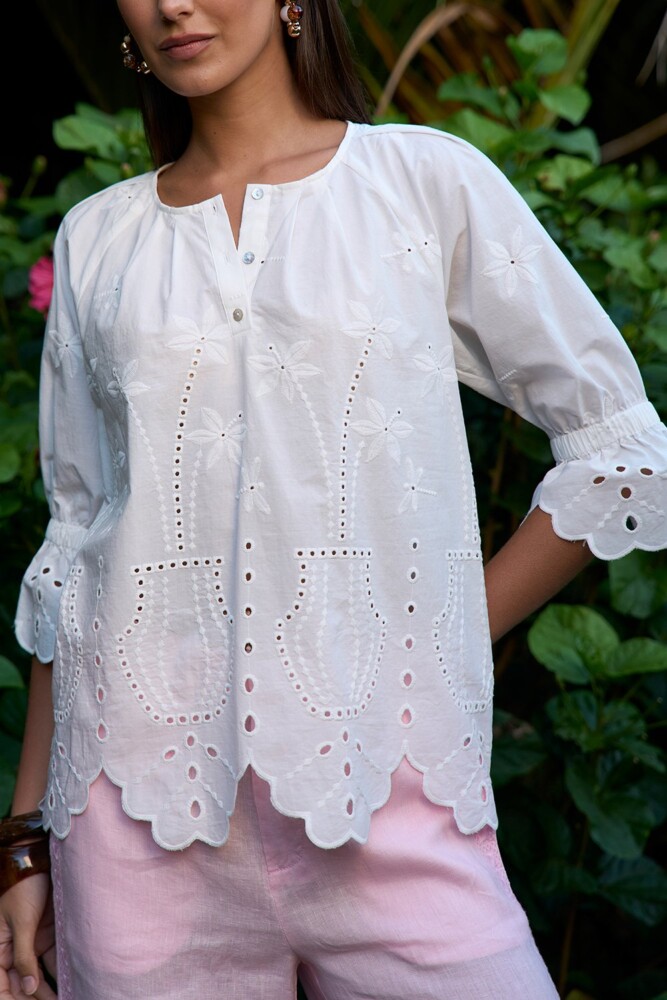 Loobie's Story - Dragonfly Top - White - Image 2